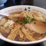 麺房大喜海醤油ワンタン麺